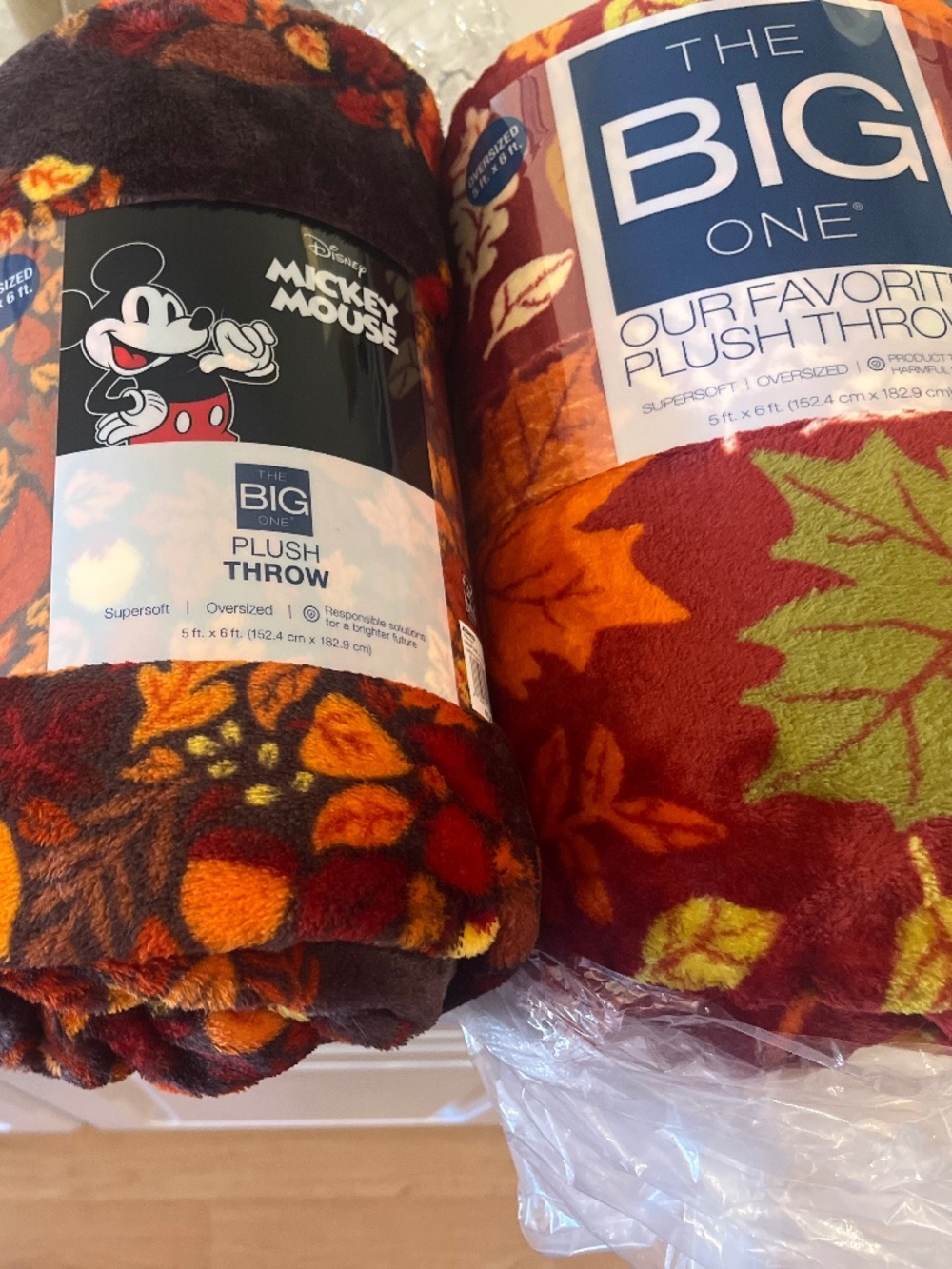 Fall Blankets set of 3
